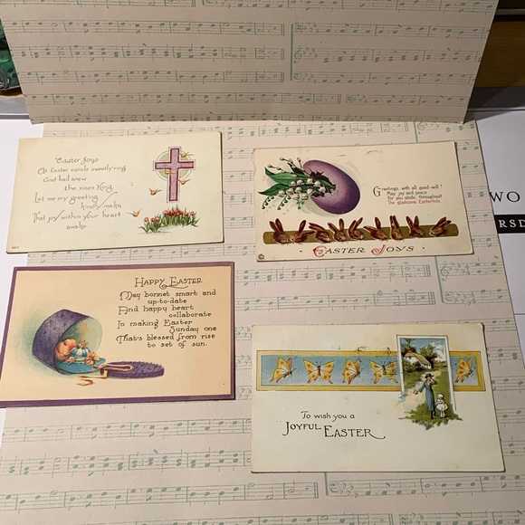 Lot of Antique Easter Postcards 🐰💐 - Picture 10 of 12
